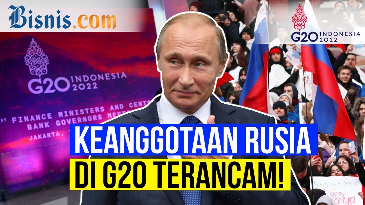 Akibat Perang, Rusia Ditendang dari G20