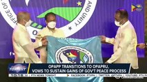 OPAPP transitions to OPAPRU, vows to sustain gains of gov't peace process
