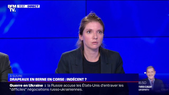 Mort d'Yvan Colonna: Aurore Bergé choquée par la mise en berne des drapeaux en Corse