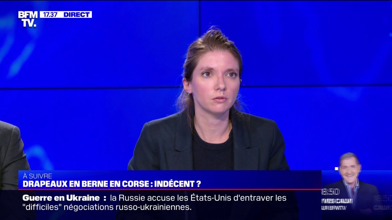 Mort d'Yvan Colonna: Aurore Bergé choquée par la mise en berne des drapeaux en Corse