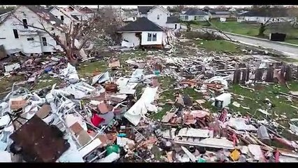 Dommages importants causés par une tornade à la Nouvelle-Orléans (2022)