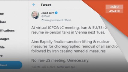 Rungingan Nuklear | AS-Iran mula rundingan tidak langsung