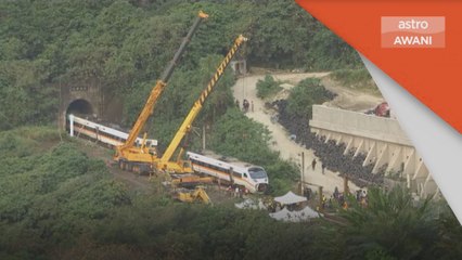 Kemalangan Kereta Api | Menteri Pengangkutan Taiwan mohon maaf