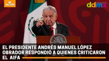 López Obrador critica una campaña de famosos contra el Tren Maya