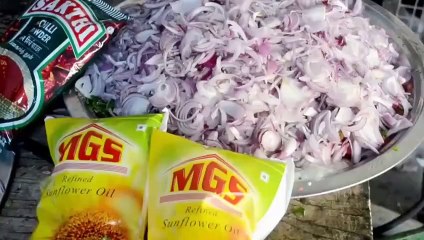 هندي يطبخ برياني دجاج في الشارع يكفي 100 شخص Biryani Chicken(720P_HD)