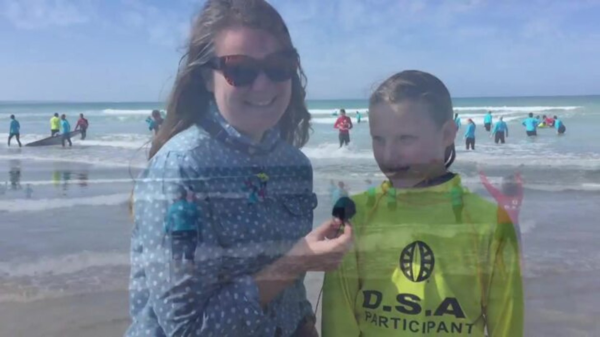 Warrnambool Standard - All-abilities surfing event