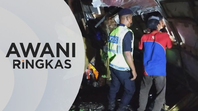 AWANI Ringkas: Pemandu bas ekspress terbabas di Plus ditahan | Kes positif global 130 juta