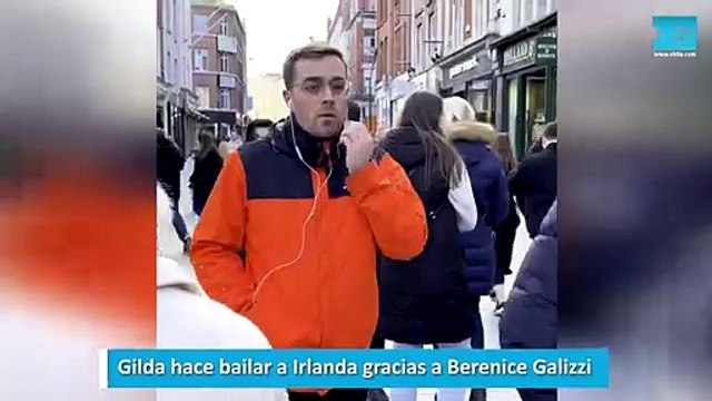 Gilda hace bailar a Irlanda gracias a Berenice Galizzi