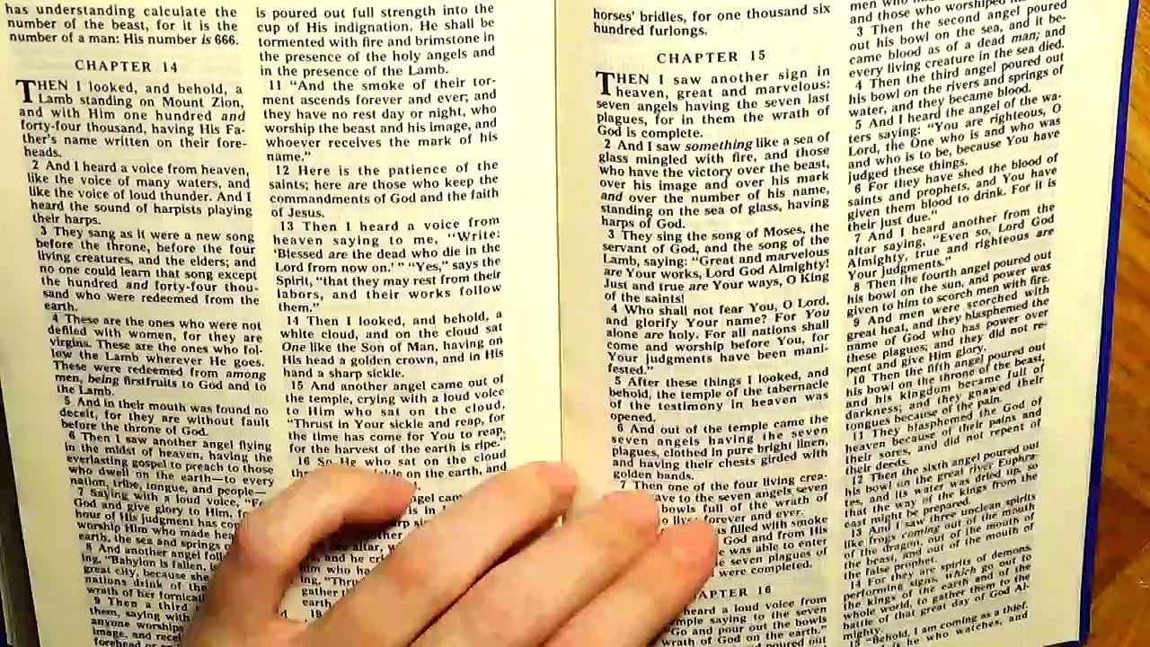Revelation 15, the New Testament