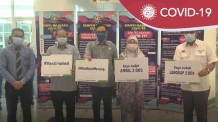 Dos Kedua Vaksin | Pemimpin Pakatan Harapan lengkapkan suntikan