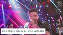 Wesley Safadão faz apelo após ter Twitter invadido com vídeos de sexo e ofensas racistas: 'Devolvam a minha conta'