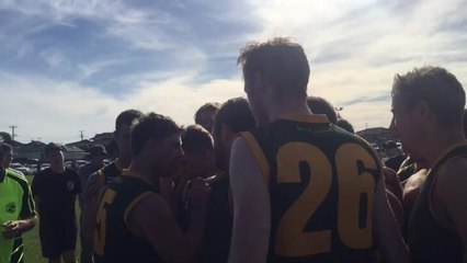 Warrnambool Standard quarter time speeches