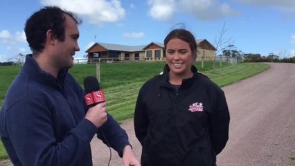 Warrnambool Standard Cobden's Alicia Blain in lead up to 2019 grand final