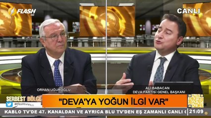 Ali Babacan DEVA Partisi teşkilatının siyasi eğilimini açıkladı