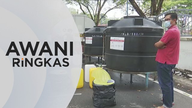 AWANI Ringkas: Bekalan air di 58 kawasan di Kuala Lumpur, Gombak pulih