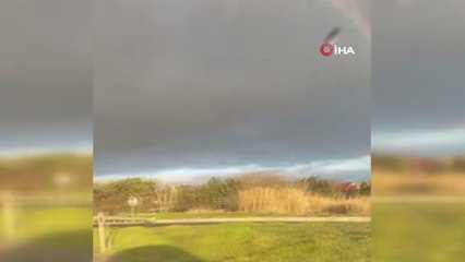 İstanbul'da gökkuşağı sürprizi