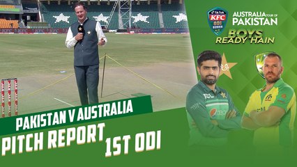 Pakistan vs Australia 1st ODI Pitch Report | PCB | MM2T