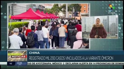 China refuerza medidas sanitarias ante nuevo rebrote de contagio por la Covid-19