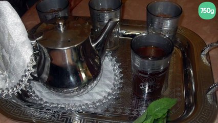 Thé marocain à la menthe