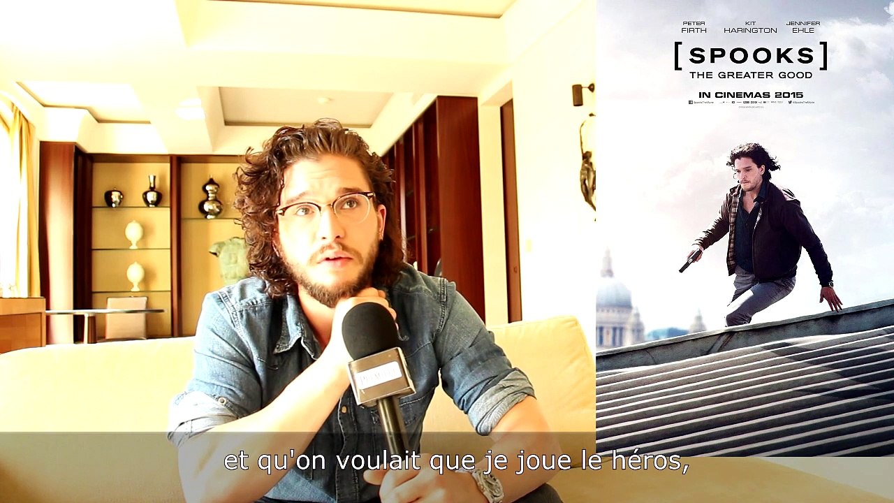 Kit Harington - Interview MI-5 Infiltration