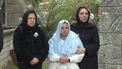 Köpek saldırından kaçarken kamyonun altında kalan Mahra son yolculuğuna uğurlanıyor