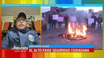 Fejuve El Alto pide patrullaje militar para luchar contra la inseguridad en la urbe alteña