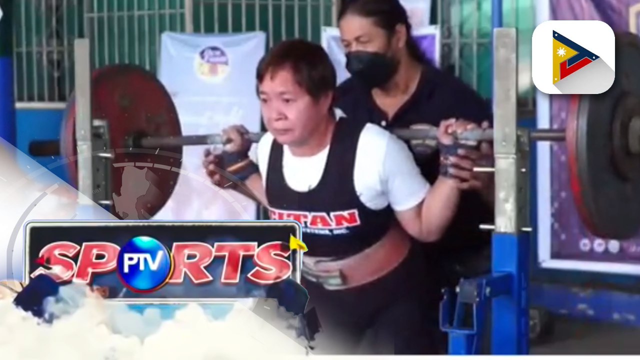 Super lola ng Ormoc, namamayagpag pa rin sa powerlifting