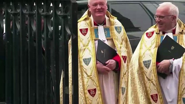 Royals and invited guests arrive for the memorial for Prince Philip