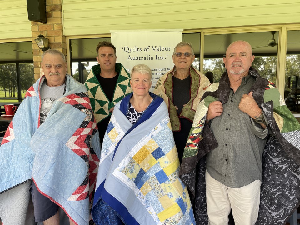 Quilts of Valour, March 23, Beaudesert Times