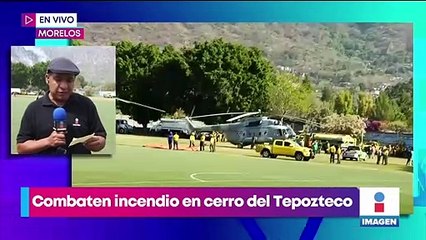 Detienen a hombre que provocó el incendio en el cerro del Tepozteco
