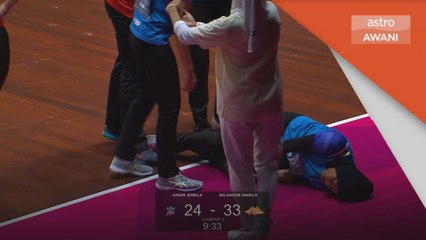 Sukan Bola Jaring | Cedera lutut kiri, ini nasib pemain Johor Jewels