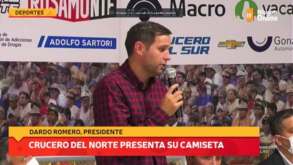 Crucero del norte presenta su camiseta