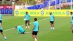 Le toro, un exercice pris au sérieux par Neymar and co. : des images de l'entraînement de la Seleção