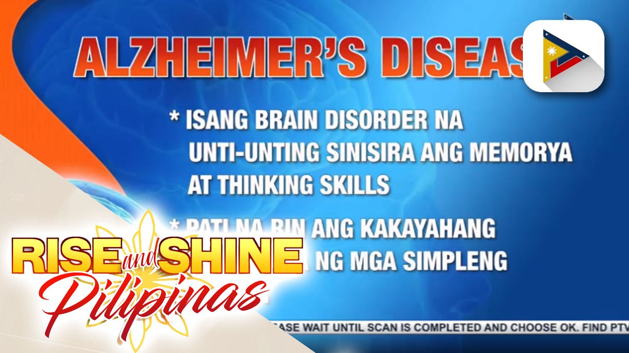 SAY NI DOK | Alamin: Sanhi, sintomas, at treatment ng Alzheimer's Disease