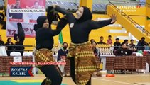 Atraksi Menantang Jadi Pembuka Kejuaraan Pencak Silat Remaja oleh IPSI Banjarmasin