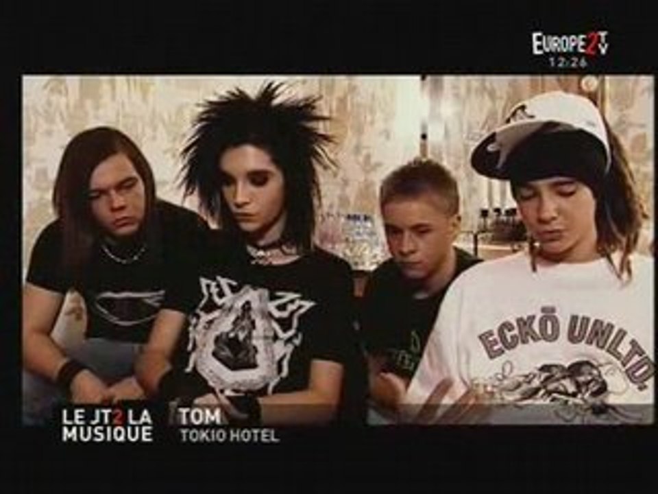 TOKIO HOTEL - Europe2 tv (paris - france) sep 06