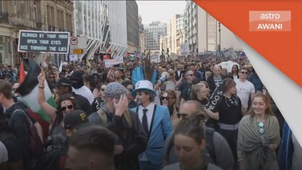 Global Protes | Gesa sekatan COVID-19 di UK dihapuskan