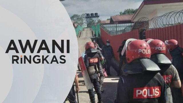 AWANI Ringkas: Tahanan DTI Merusuh tidak dapat balik raya | Hospital di Baghdad terbakar, 82 disahkan maut