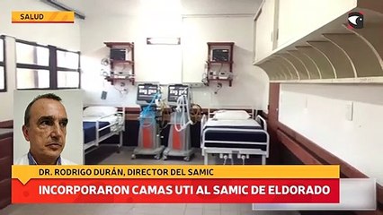 Incorporaron camas UTI al Samic de Eldorado