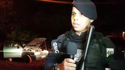 Guarda Municipal localiza veículo sendo desmontado em Cascavel