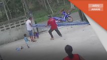 Kanak-kanak tiga tahun cedera ditimpa pagar besi