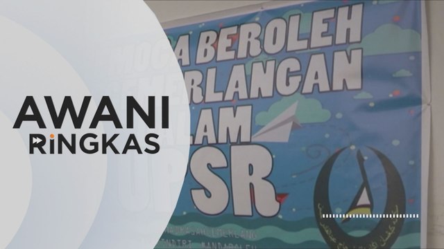 AWANI Ringkas: UPSR: Penjelasan Menteri Kanan Pendidikan | Kes meningkat, PKPD di SMK Melegu