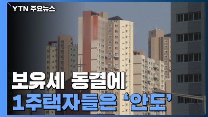 보유세 동결에 1주택자 '안도'...다주택자들은 '한숨' / YTN