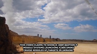  Ukraine War - Russia Mass Launches Cruise Missiles At Targets In Ukraine From Crimea