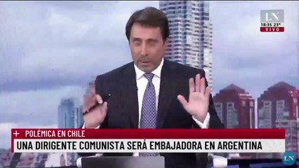 Periodista argentino se burló de Bárbara Figueroa: "Esta es la joyita que nos va a mandar Boric"