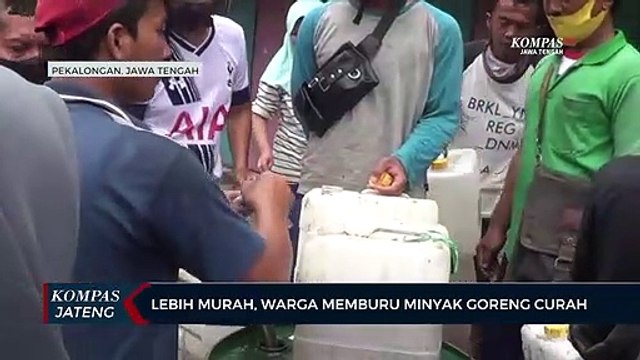 Lebih Murah, Warga Memburu Minyak Goreng Curah