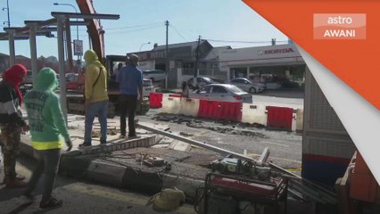 Mendapan Tanah | Tinjauan "jalan pecah" di Bangsar