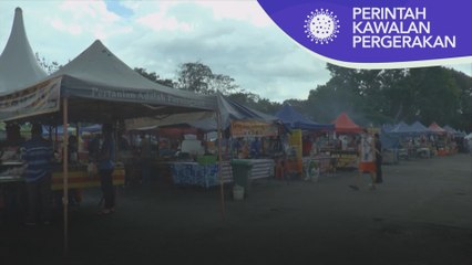 PKP | Bazar Ramadan, Aidilfitri dibenar beroperasi
