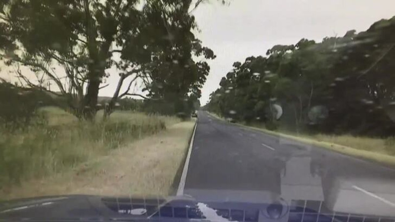 Warrnambool Standard - Police near miss