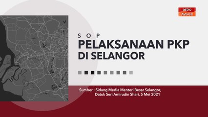 [INFOGRAFIK] SOP pelaksanaan PKP di Selangor
